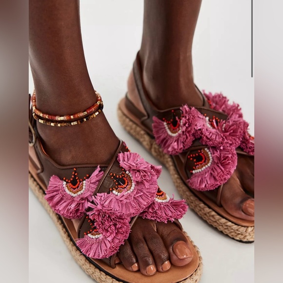 Meher Kakalia Rio Sandals size 38 - Picture 1 of 4